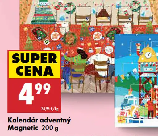 Magnetic Kalendár adventný