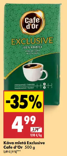 Cafe d’Or káva mletá Exclusive