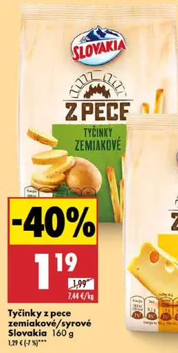 Slovakia Z Pece Tyčinky zemiakové