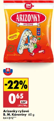 B. M. Arizonky ryžové