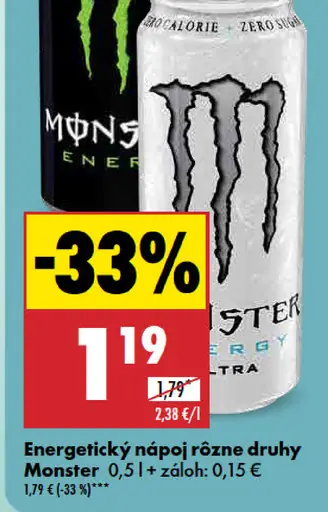 Energetický nápoj Monster