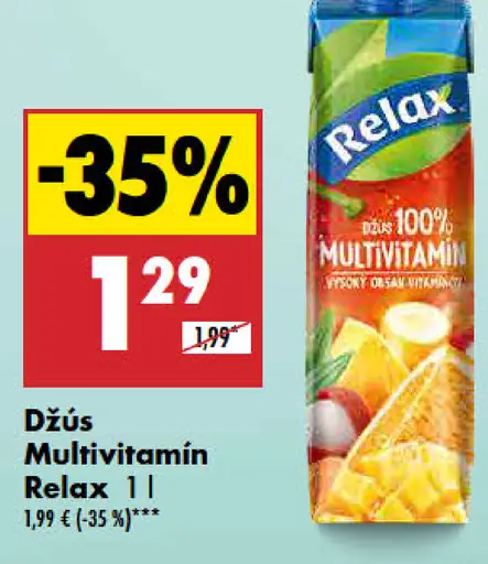 Relax Džús multivitamín