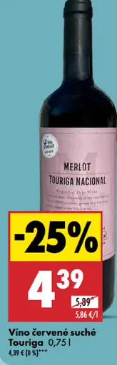 Touriga Vino červené suché