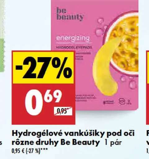 Be Beauty Hydrogelové vankúšiky pod oči