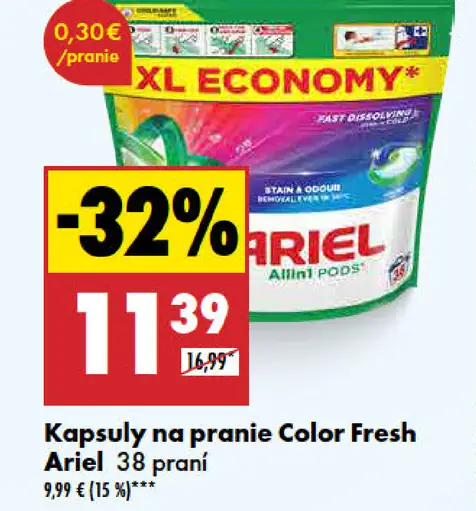 Ariel Kapsuly na pranie Color Fresh