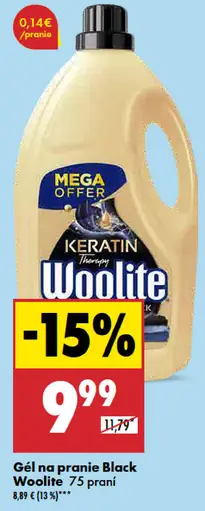 Woolite Gél na pranie Black