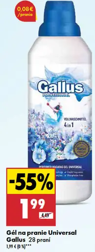 Gallus Gél na pranie Universal