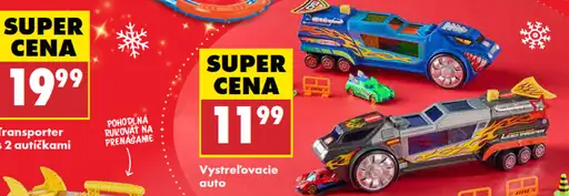 Elefun transporter s 2 autíčkami