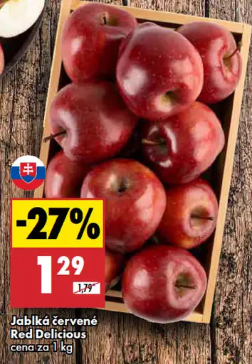 Jablko Red Delicious