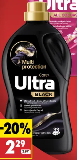 Ultra Care+ gél na pranie All Colors/Black