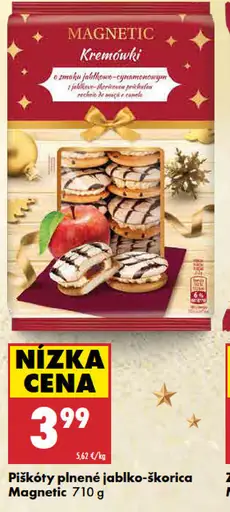 Magnetic Piškóty plnené jablko-škorica