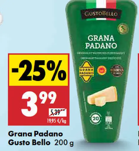 Gusto Bello Grana Padano