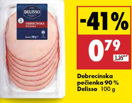 Delisso Debrecínska pečienka 90%