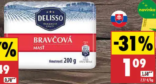 Delisso Bravčová masť