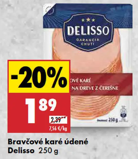 Delisso Bravčové karé údené