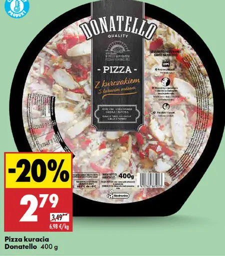 Donatello Pizza Quattro Formaggi