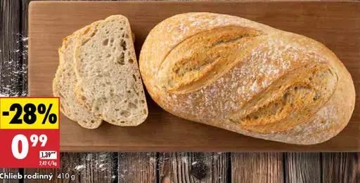 Rodinný kváskový chlieb