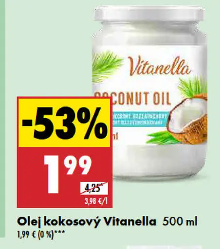 Vitanella Olej kokosový