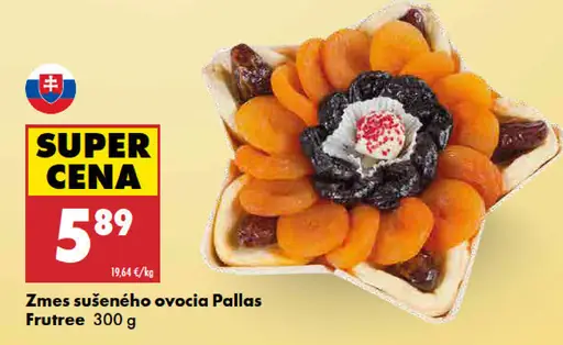 Zmes sušeného ovocia