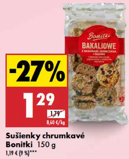 Bonitki Sušienky chrumkavé