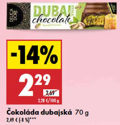 Dubai čokoláda
