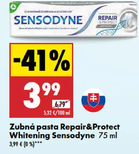 Sensodyne Zubná pasta Repair&Protect Whitening