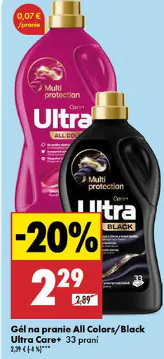 Gél na pranie All Colors/Black Ultra Care+