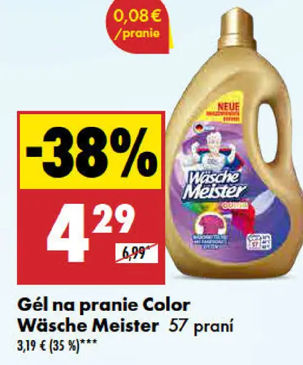 Gél na pranie Color Wäsche Meister