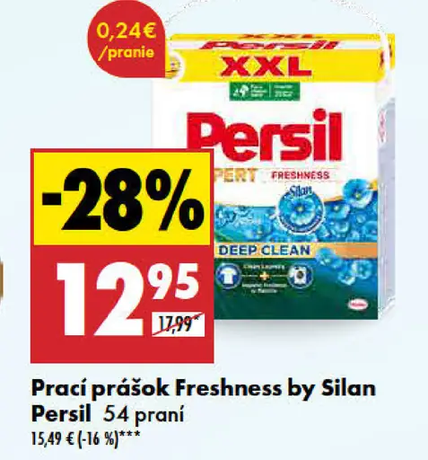 Persil Prací prášok Freshness by Silan