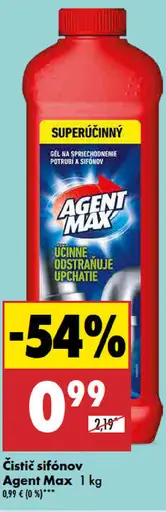 Agent Max čistič sifónov