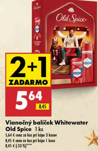 Old Spice Vianočný balíček Whitewater