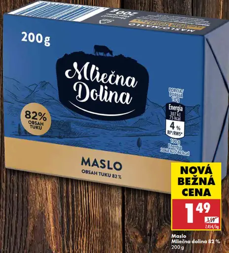 Mliečna Dolina Maslo