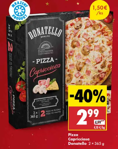 Pizza Capricciosa Donatello