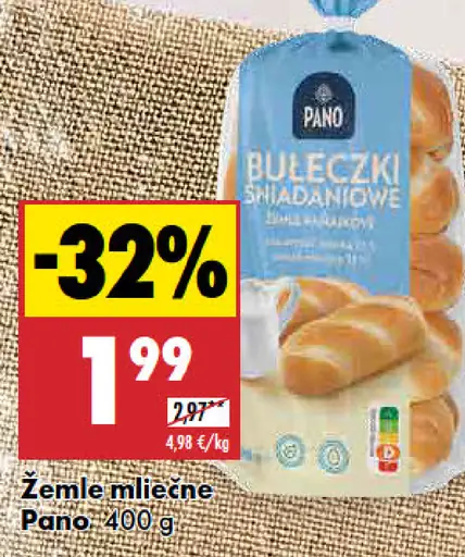 Pano Žemle mliečne