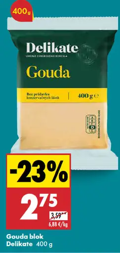 Delikate Gouda blok