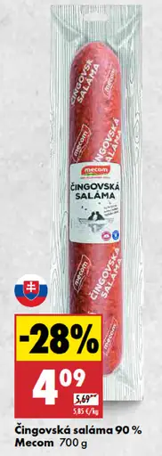 Mecom Čingovská saláma 90%