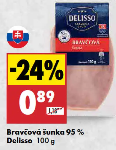 Delisso Bravčová šunka