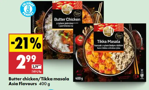 Asia Flavours Butter chicken/Tikka masala