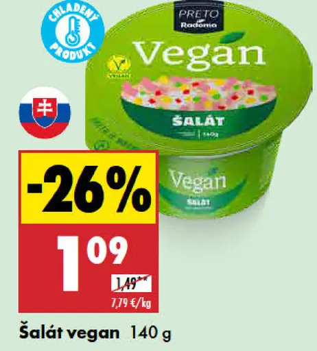 Salát vegan