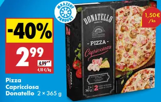 Pizza Capricciosa Donatello