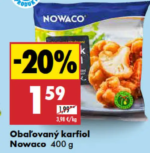 Nowaco Obaľovaný karfiol