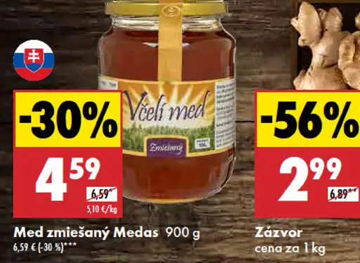 Med zmiešaný Medas