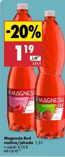 Magnesia Red malina/jahoda