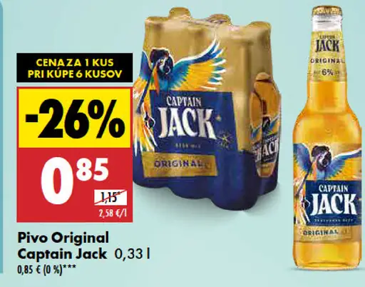 Captain Jack Pivo Original