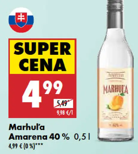 Marhuľa Amarena