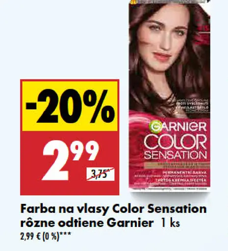 Garnier Color Sensation farba na vlasy