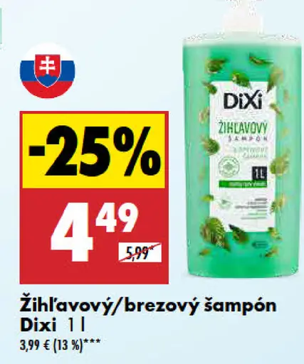 Dixi Žihľavový šampón