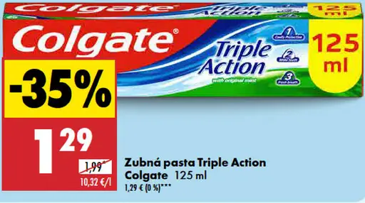 Colgate Zubná pasta Triple Action