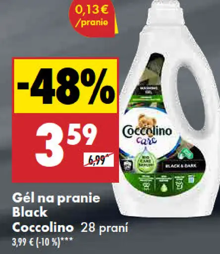 Coccolino gél na pranie Black