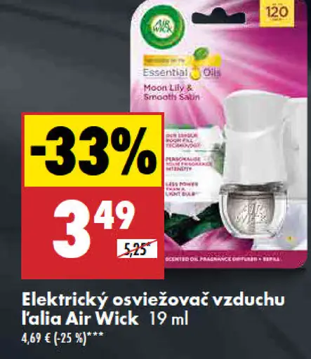 Air Wick Elektrický osviežovač vzduchu Falia